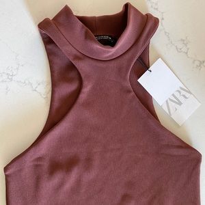 Zara Cropped Tank - M